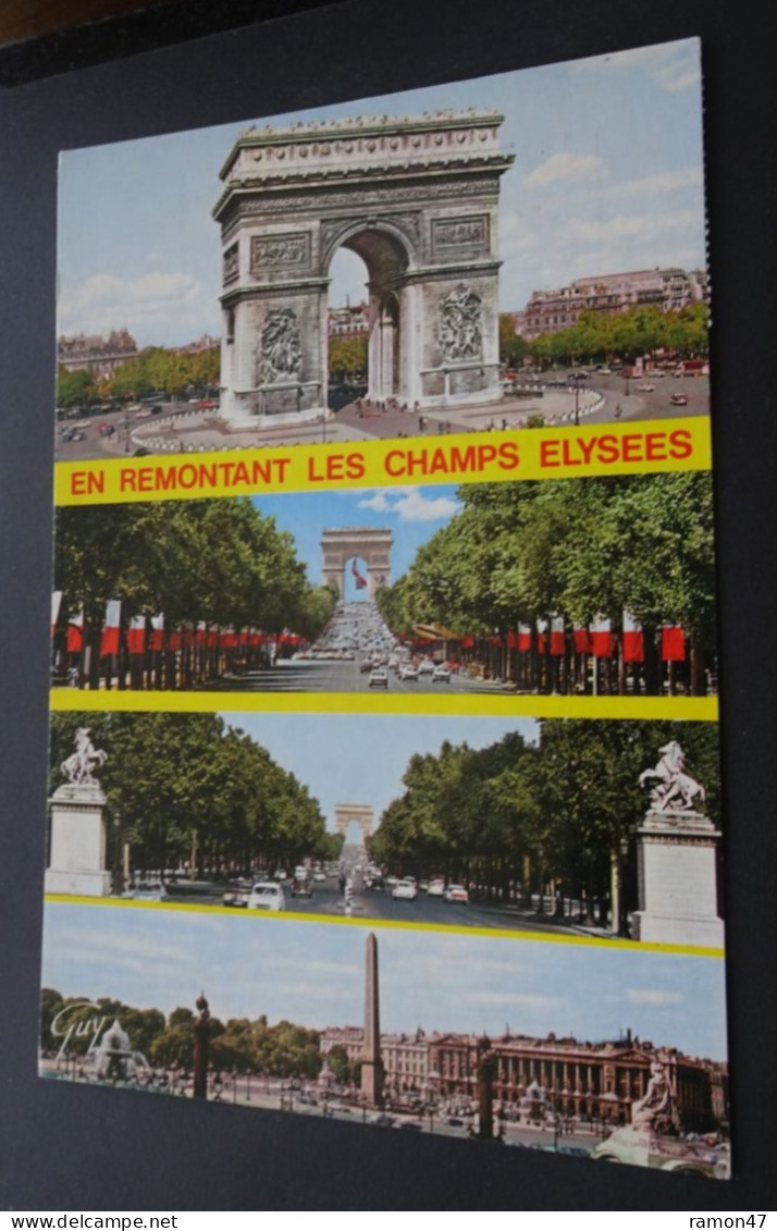 Paris - En Remontant Les Champs Elysées - Editions "GUY", Paris - Champs-Elysées