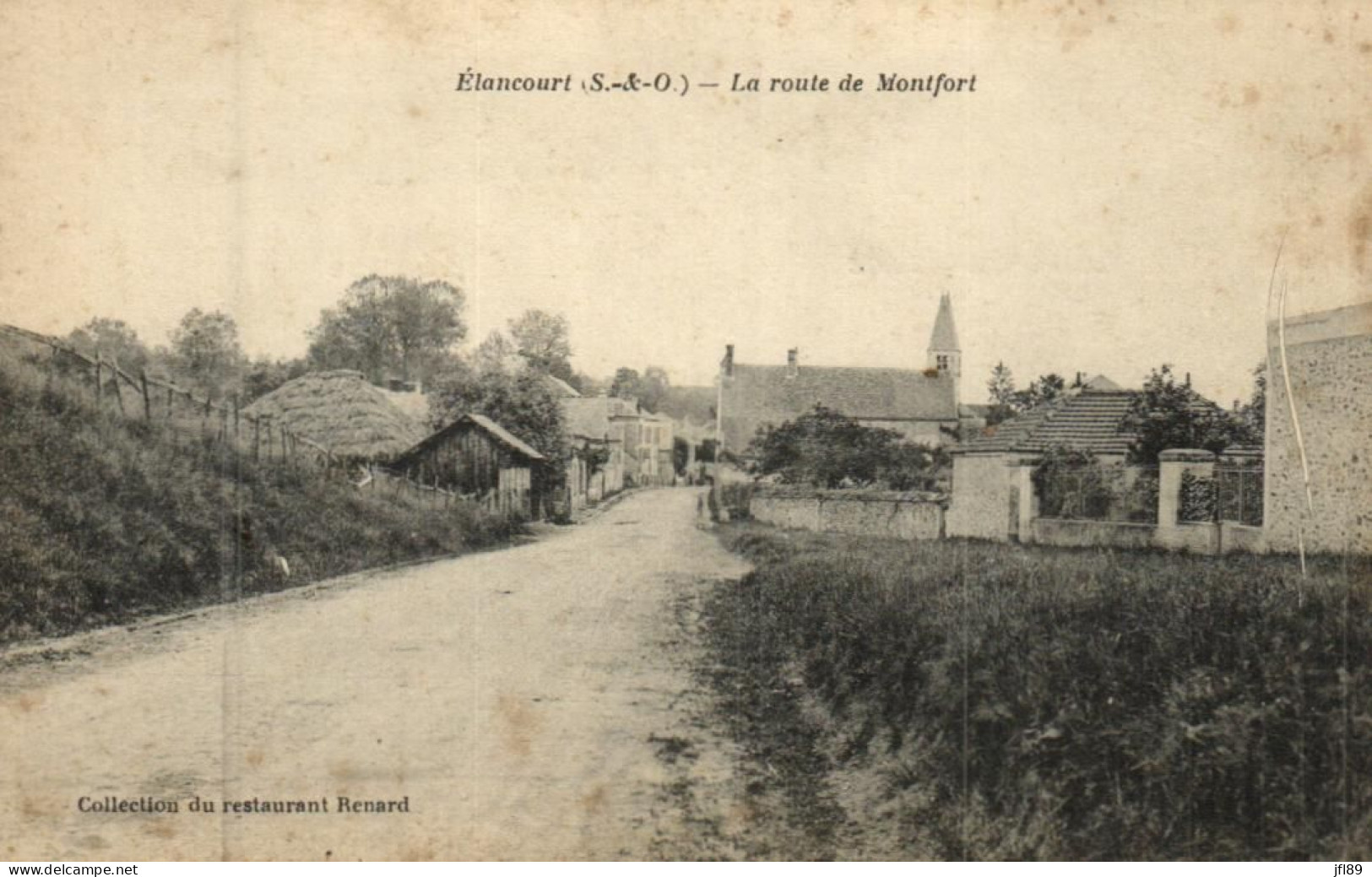 France > [78] Yvelines > Elancourt - La Route De Montfort - 15198 - Elancourt