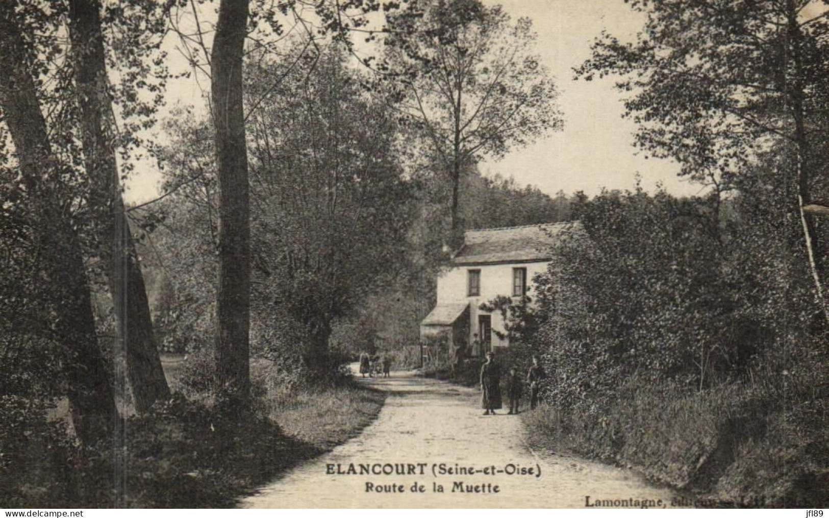 France > [78] Yvelines > Elancourt - Route De La Muette - 15199 - Elancourt