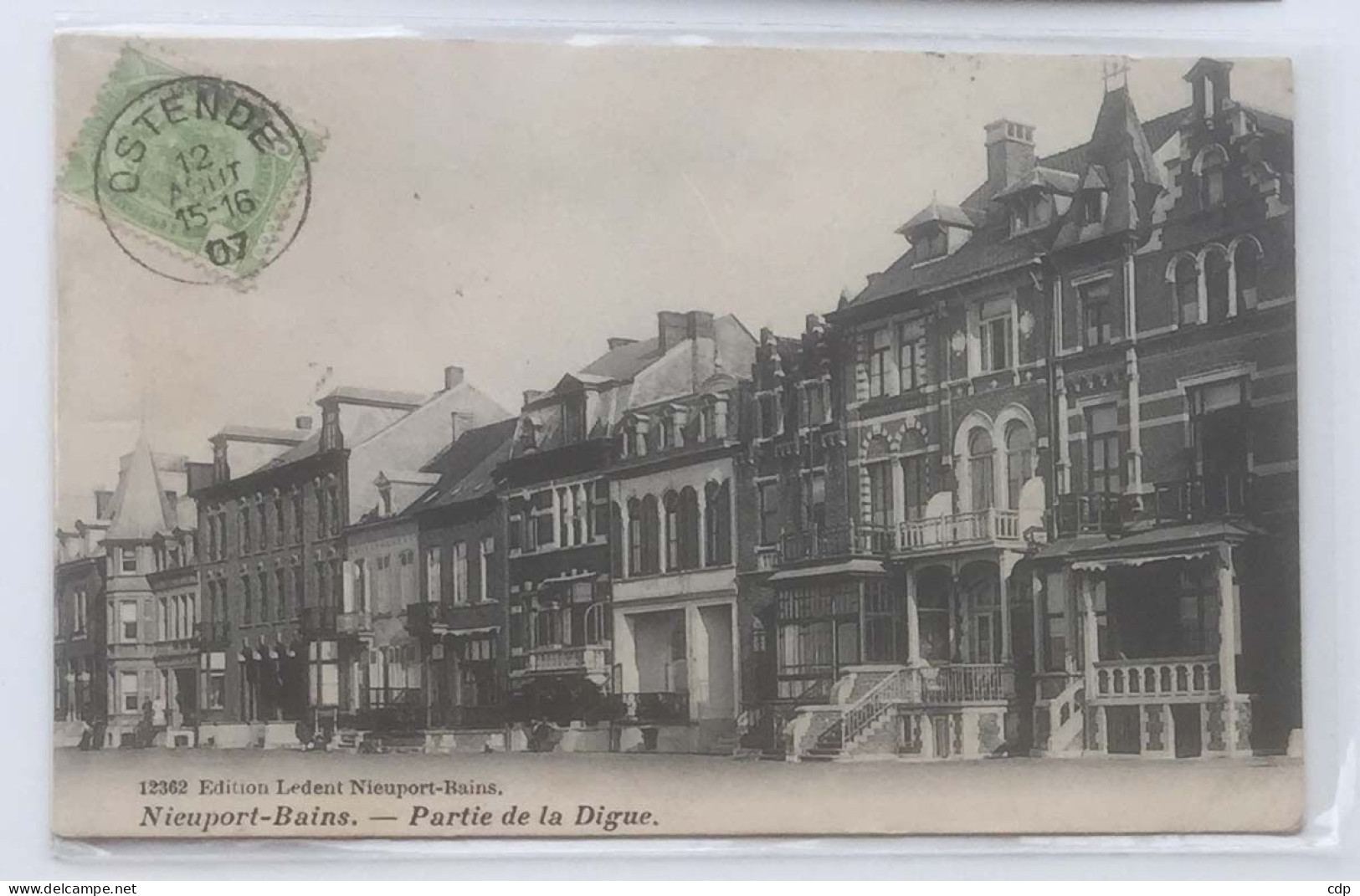 Cpa Nieuport-bains  1907 - Middelkerke