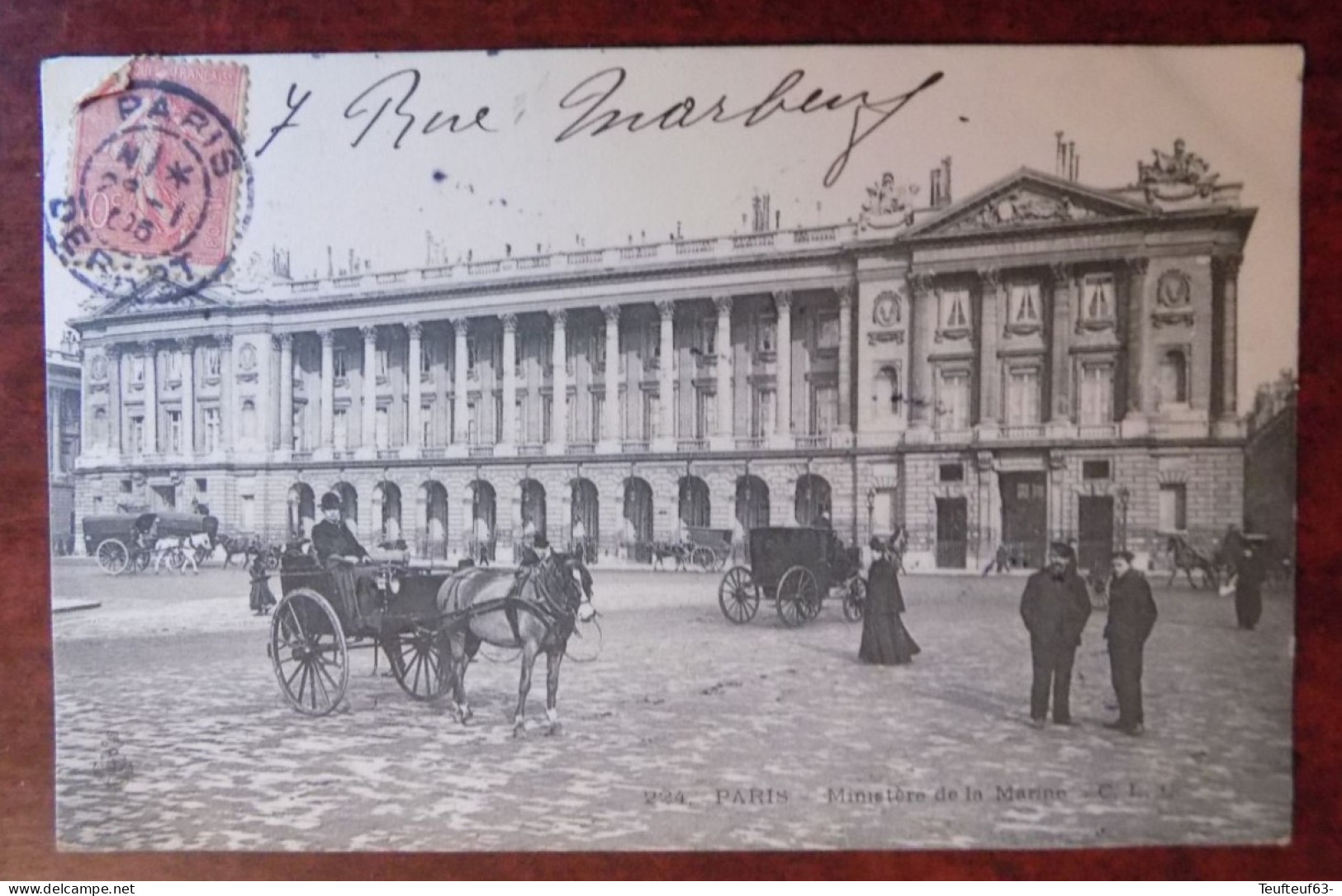 Cpa Paris : Ministère De La Marine - Other Monuments