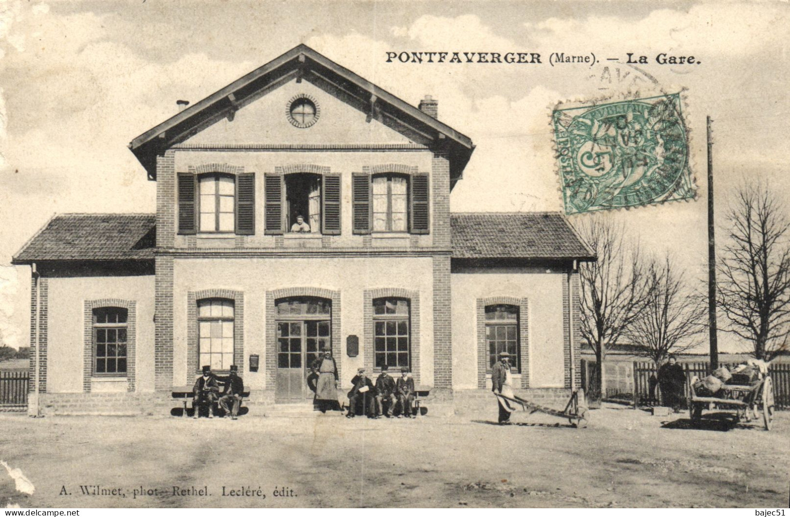Pontfaverger - La Gare - Autres & Non Classés