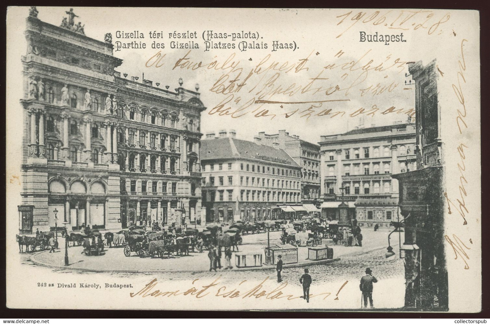 HUNGARY Budapest 1906138485.  Old Postcard - Hongrie