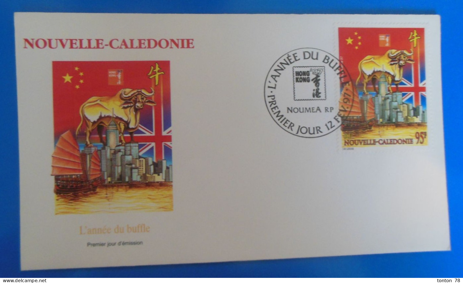 LETTRE 1 Er JOUR DE NOUVELLE CALEDONIE -    1997 - FDC