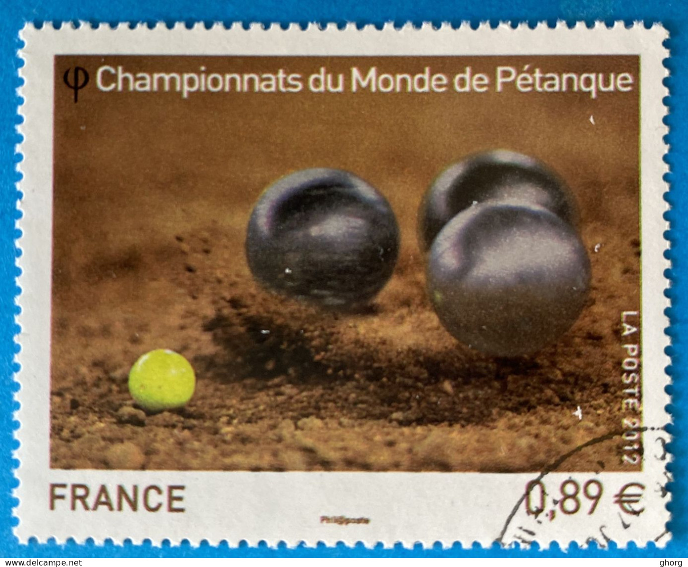 France 2012 : Championnat Du Monde De Pétanque N° 4684 Oblitéré - Used Stamps