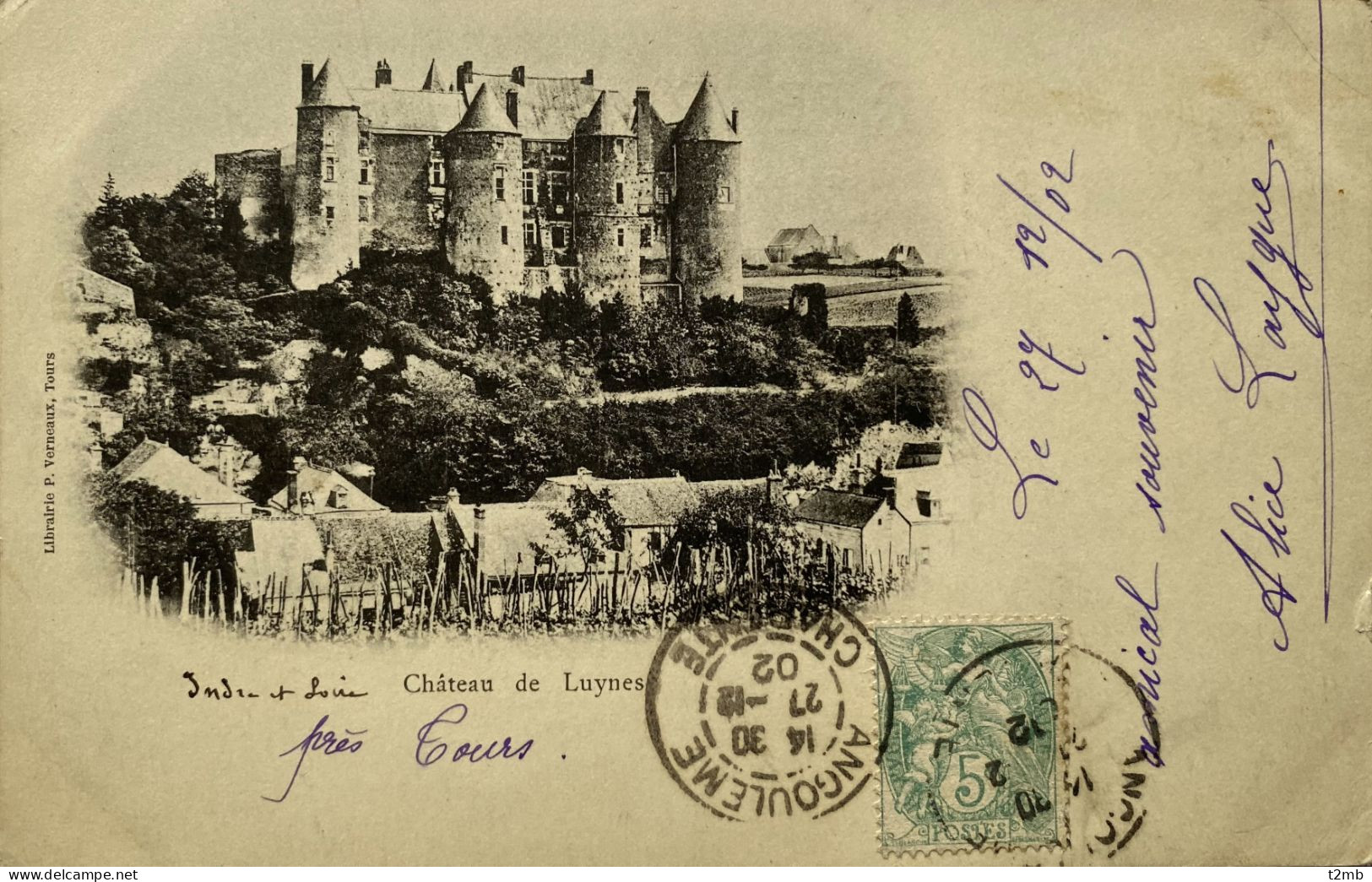CPA (Indre Et Loire). Château De LUYNES - Luynes