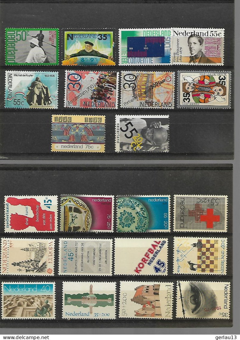 PETIT NEUFS SANS CHARNIERE  **  PAYS BAS - Vrac (max 999 Timbres)