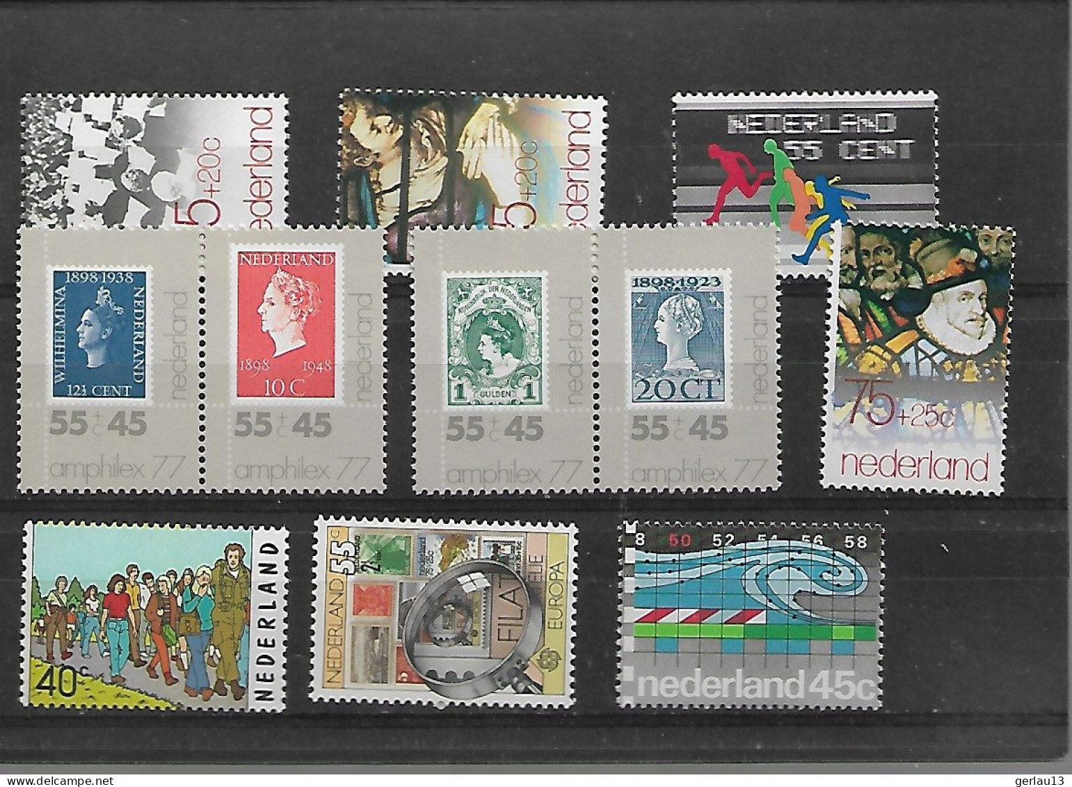PETIT NEUFS SANS CHARNIERE  **  PAYS BAS - Lots & Kiloware (mixtures) - Max. 999 Stamps
