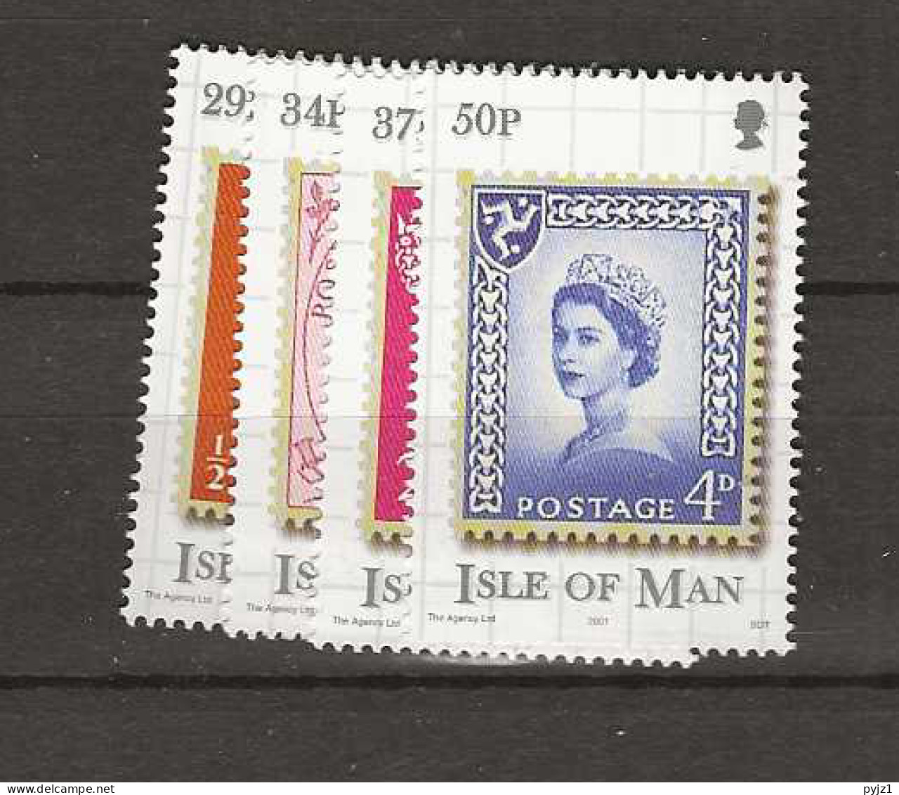 2001 MNH Isle Of Man Mi 917-20 Postfris** - Man (Ile De)