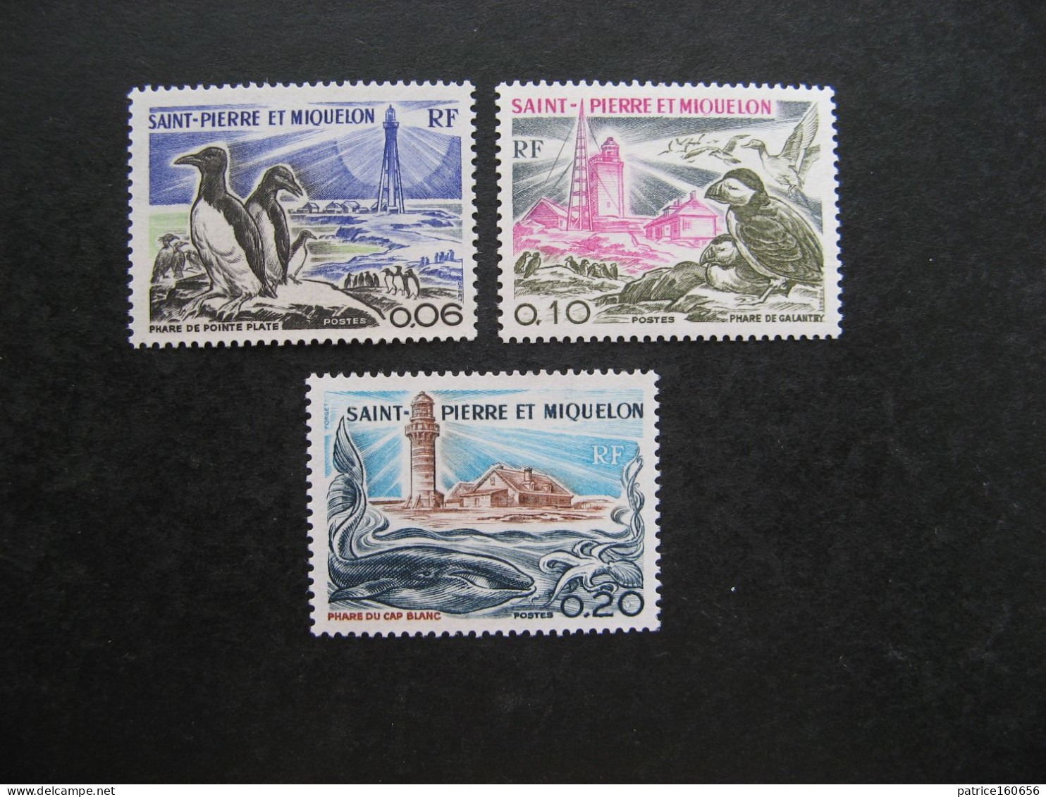 Saint Pierre Et Miquelon: TB  Série N° 445 Au N° 447, Neufs XX. - Unused Stamps