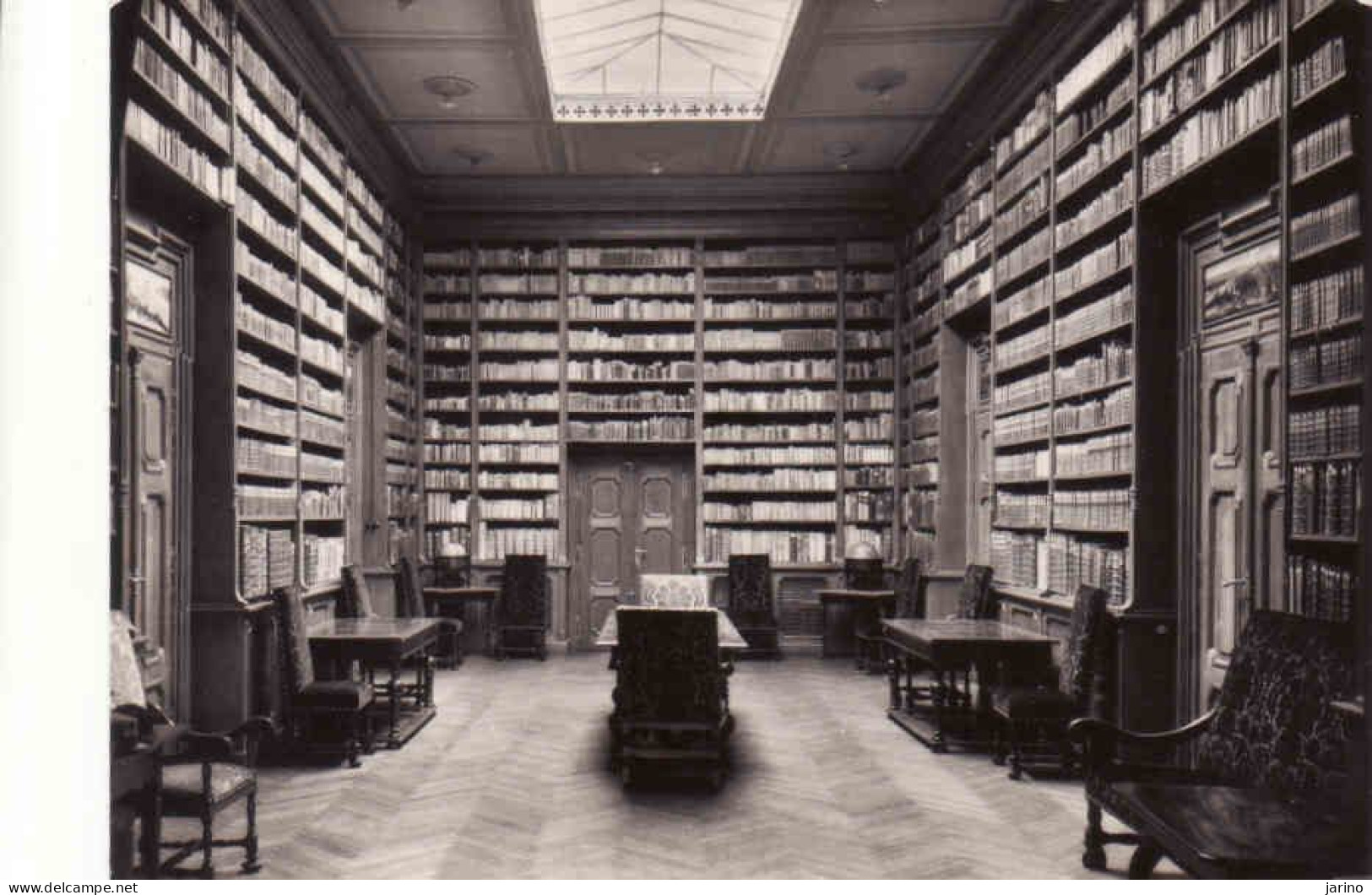 Slovakia, Betliar, Knižnica V Kaštieli, Library In The Mansion,  Unused 1961 - Slovaquie