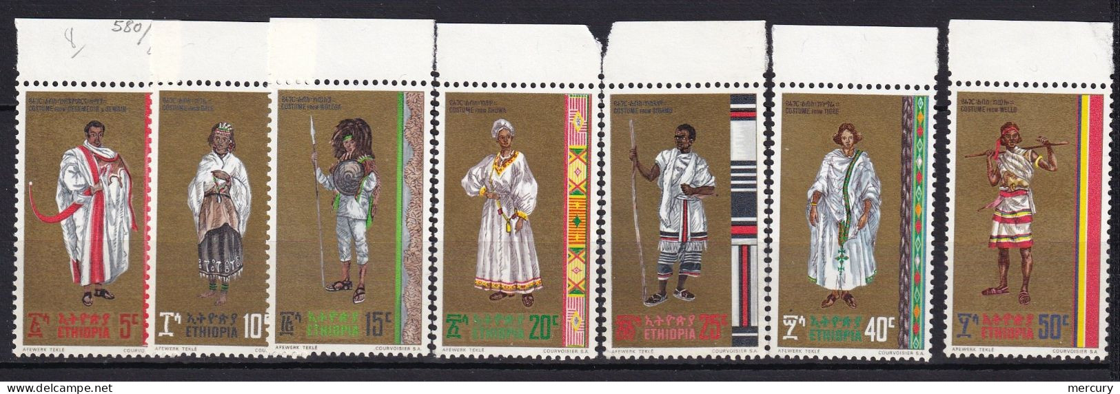 ETHIOPIE - Série Des Costumes TTB - Ethiopie