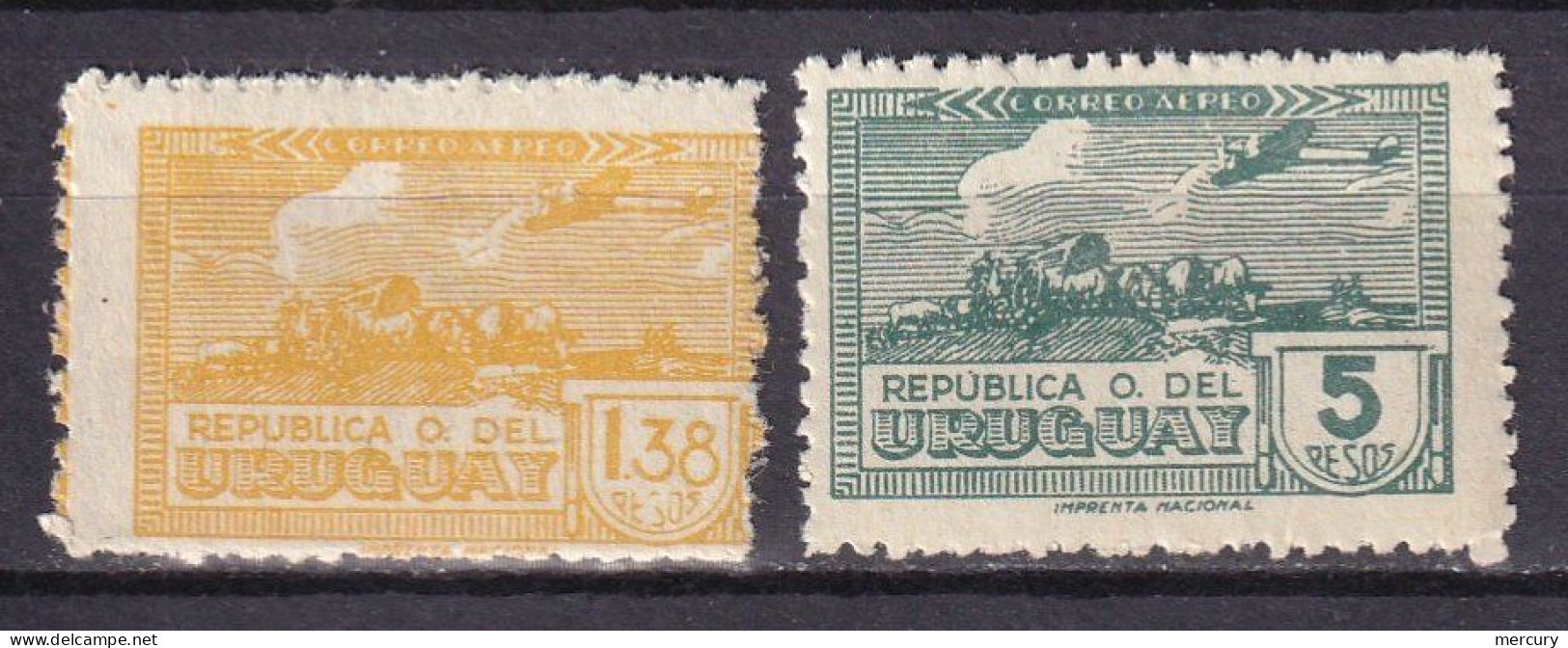 URUGUAY - Paire PA De 1944 TTB - Uruguay