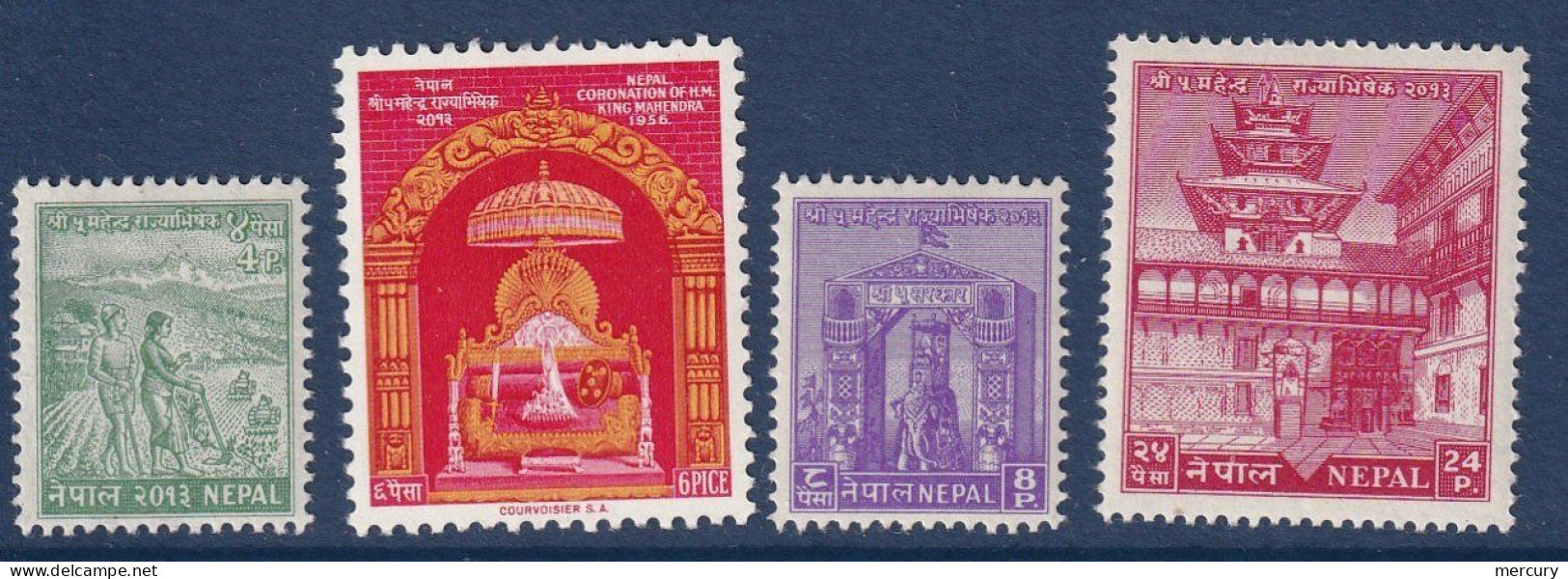 NEPAL - 4 Valeurs De 1956 TTB - Nepal