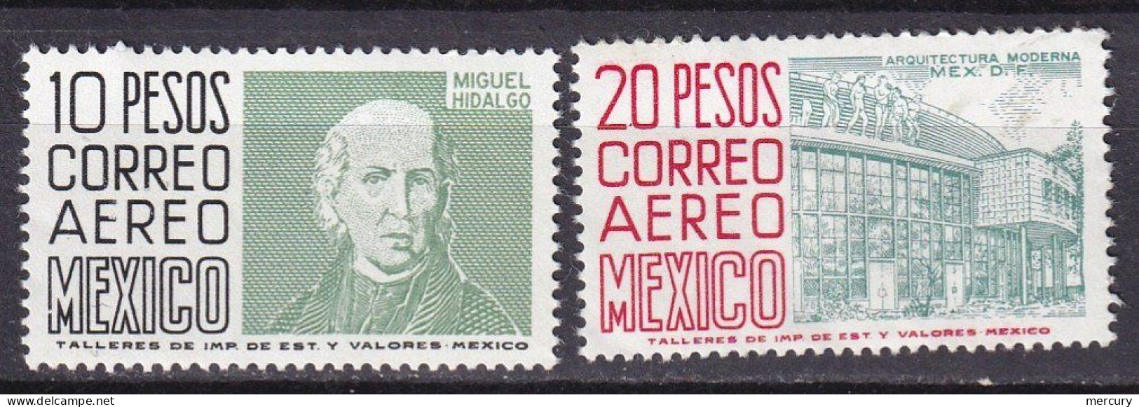 MEXIQUE - 10 Et 20 P. Poste Aérienne De 1953/6 TTB - Mexique