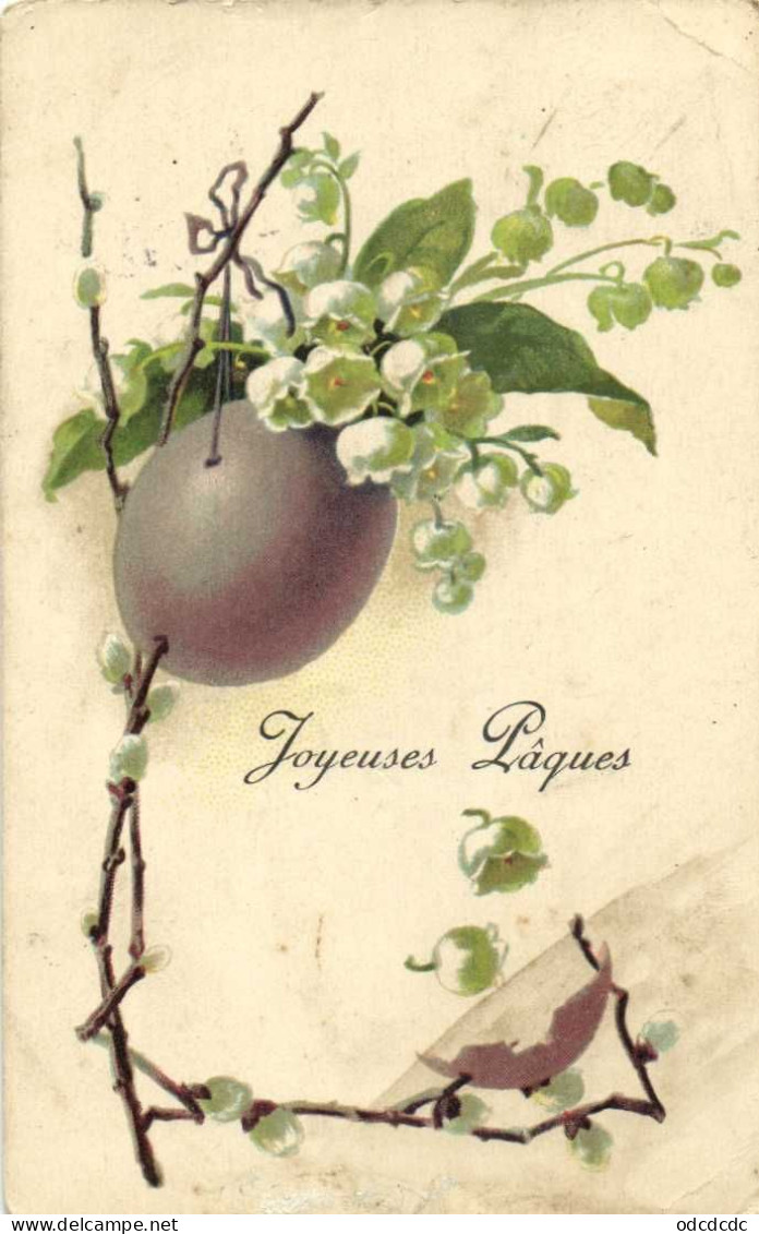 Illustrateur Joyeuses Paques Muguet  RV - Pâques