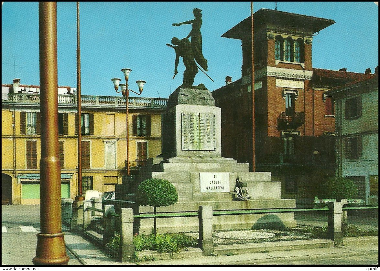 Novara - Galliate - Monumento Ai Caduti - Fg Vg - Novara