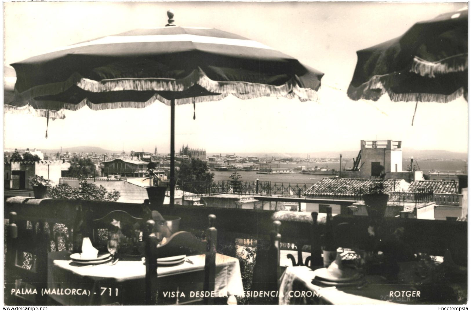 CPA Carte Postale Espagne    Mallorca  Palma Vista Desde La Residencia Corona VM80899 - Mallorca