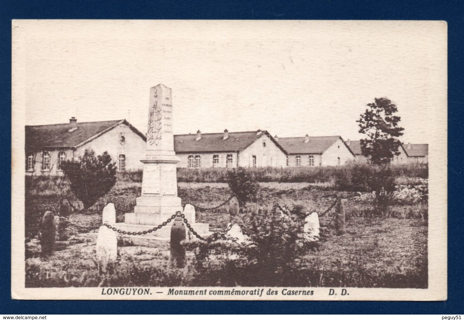 54. Longuyon. Monument Commémoratifs Des Casernes Lamy. (9è B.C.P Et 18è B.C.P.- 1914-18 - Cimetière Ste- Agathe) - Monumentos A Los Caídos