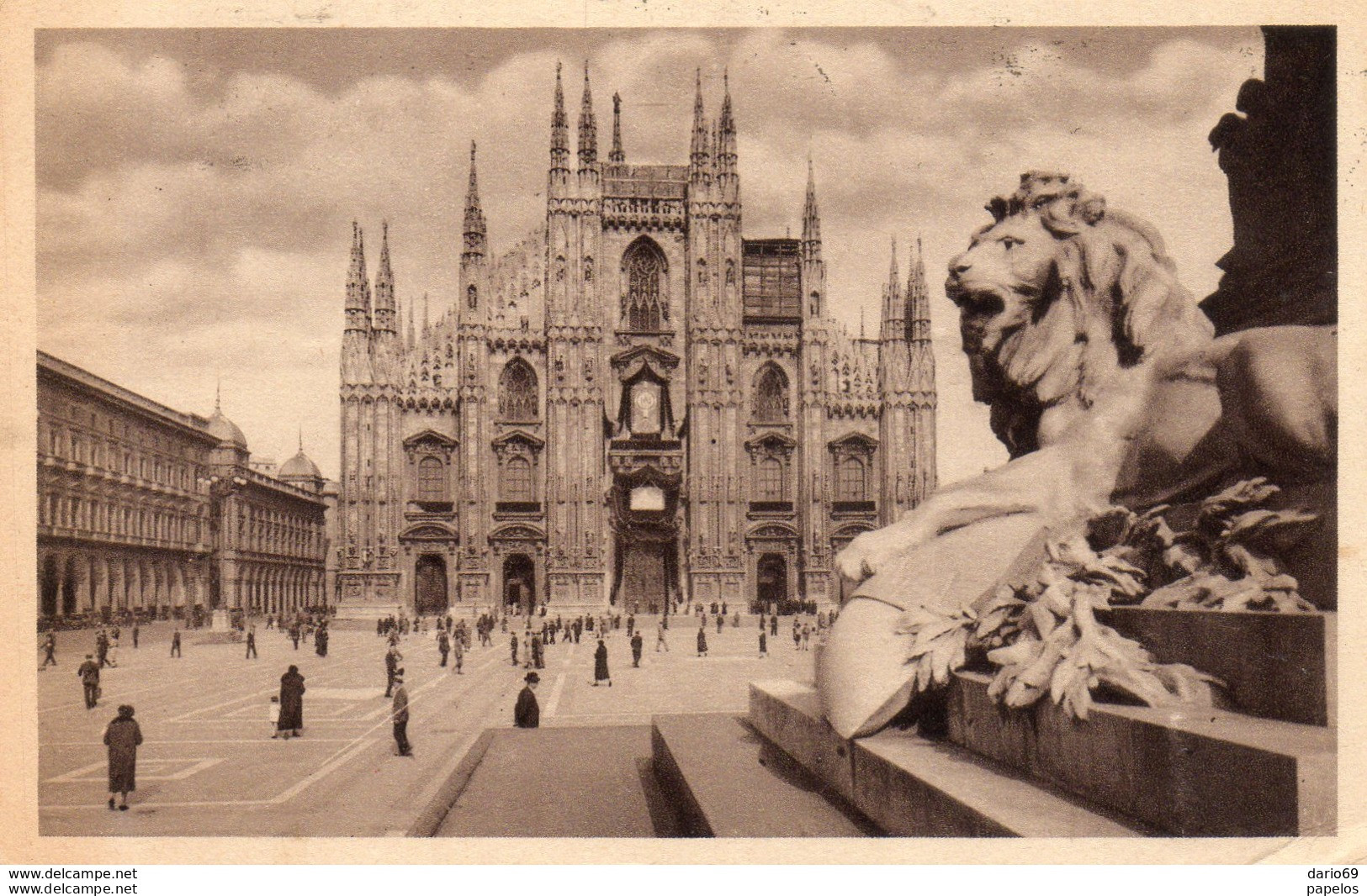 1936 CARTOLINA MILANO - Milano (Mailand)