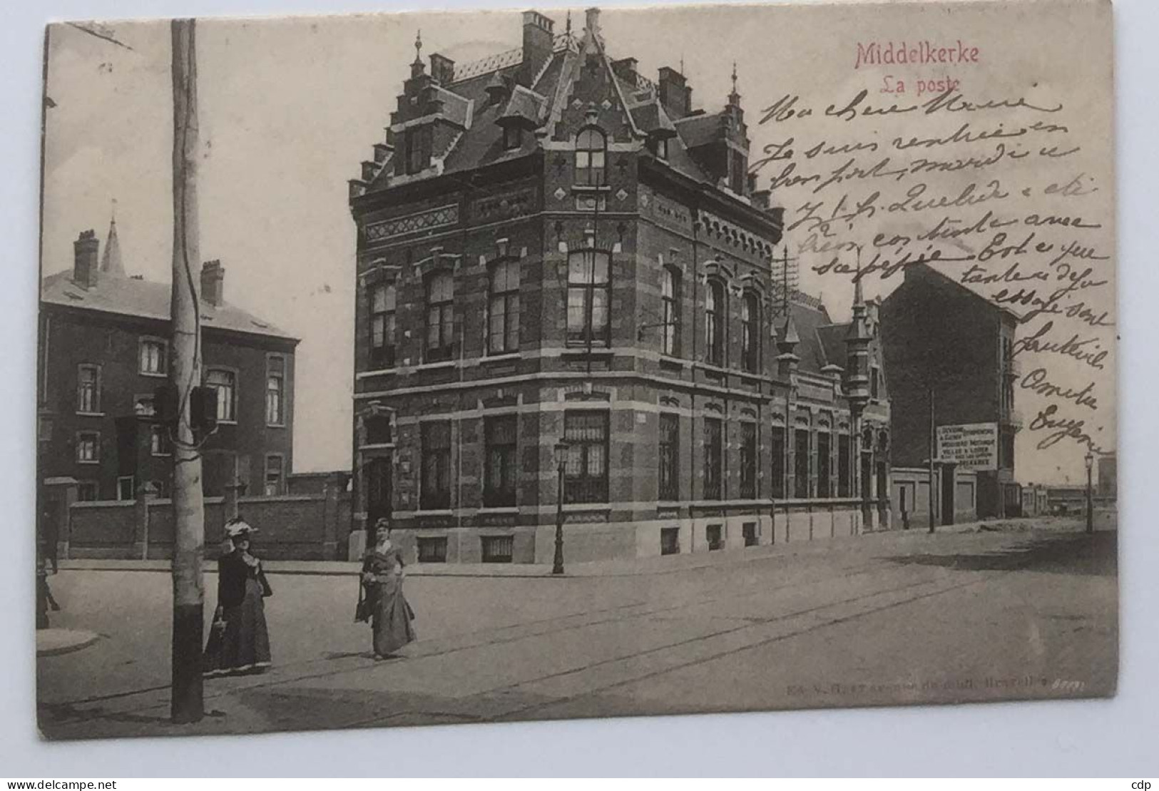 Cpa MIDDELKERKE   1905   Poste - Middelkerke