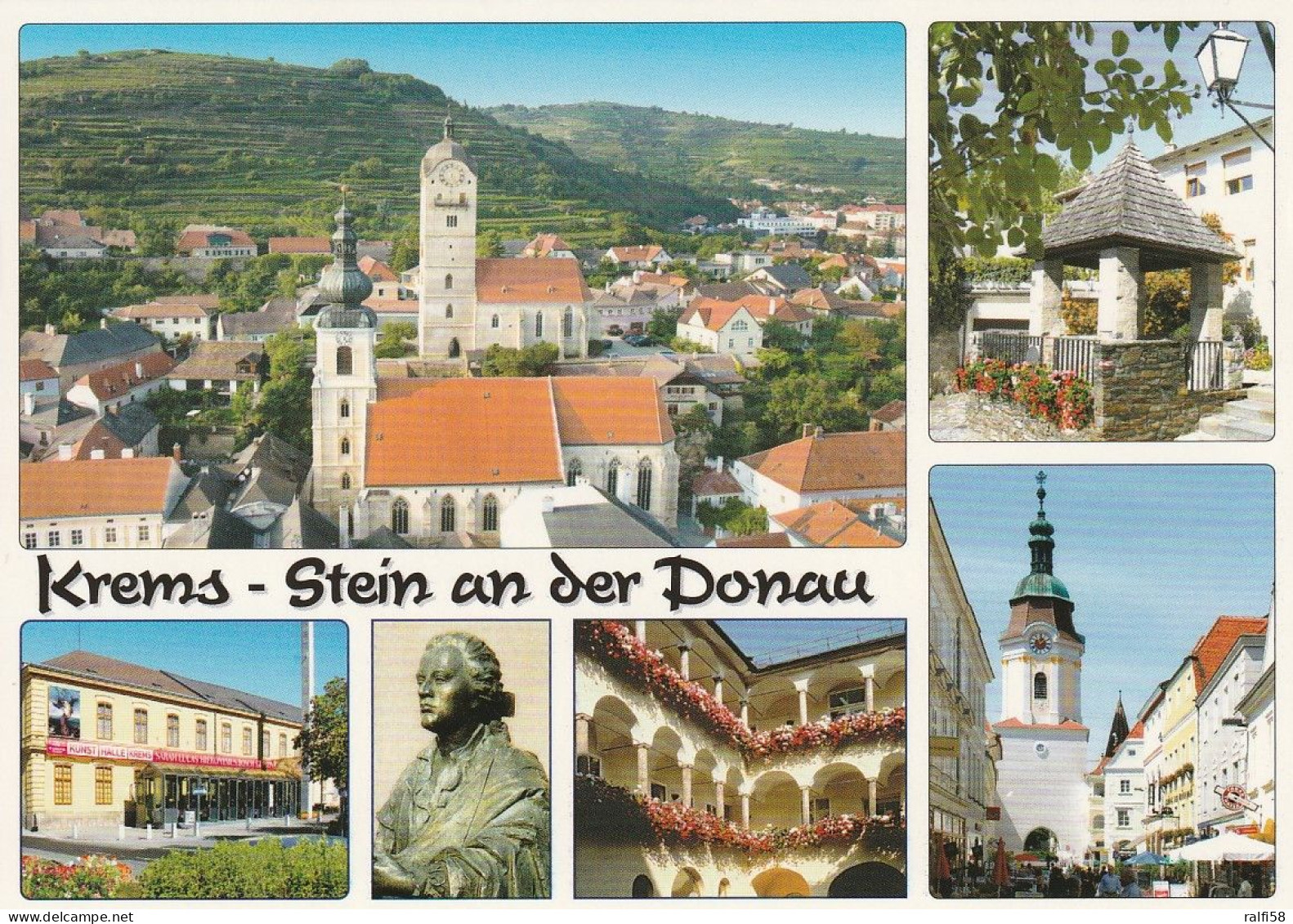 1 AK Österreich / Niederösterreich * Ansichten Von Krems-Stein An Der Donau - Informationen Siehe Rückseite * - Krems An Der Donau