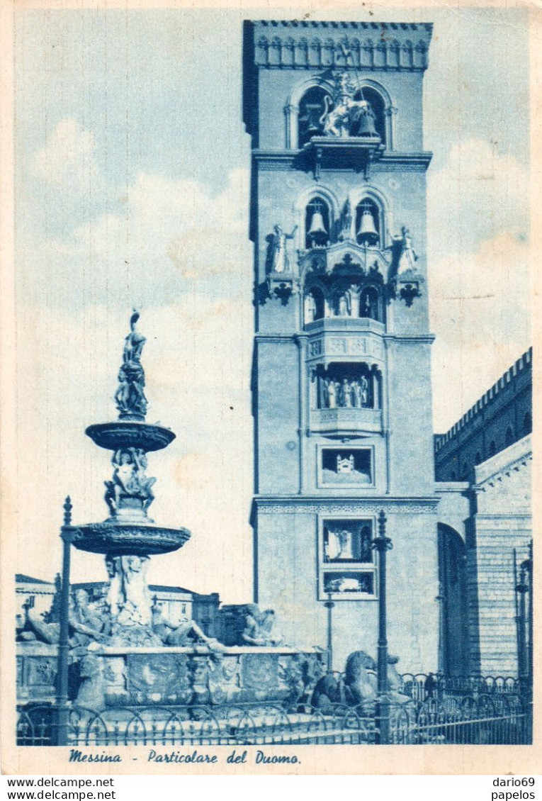 1938 MESSINA -  PARTICOLARE  DEL DUOMO - Messina