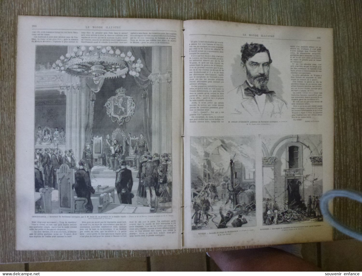 Le Monde Illustré Mars 1883 Karl Marx  Johan Zverdrup Constantinople - Revues Anciennes - Avant 1900