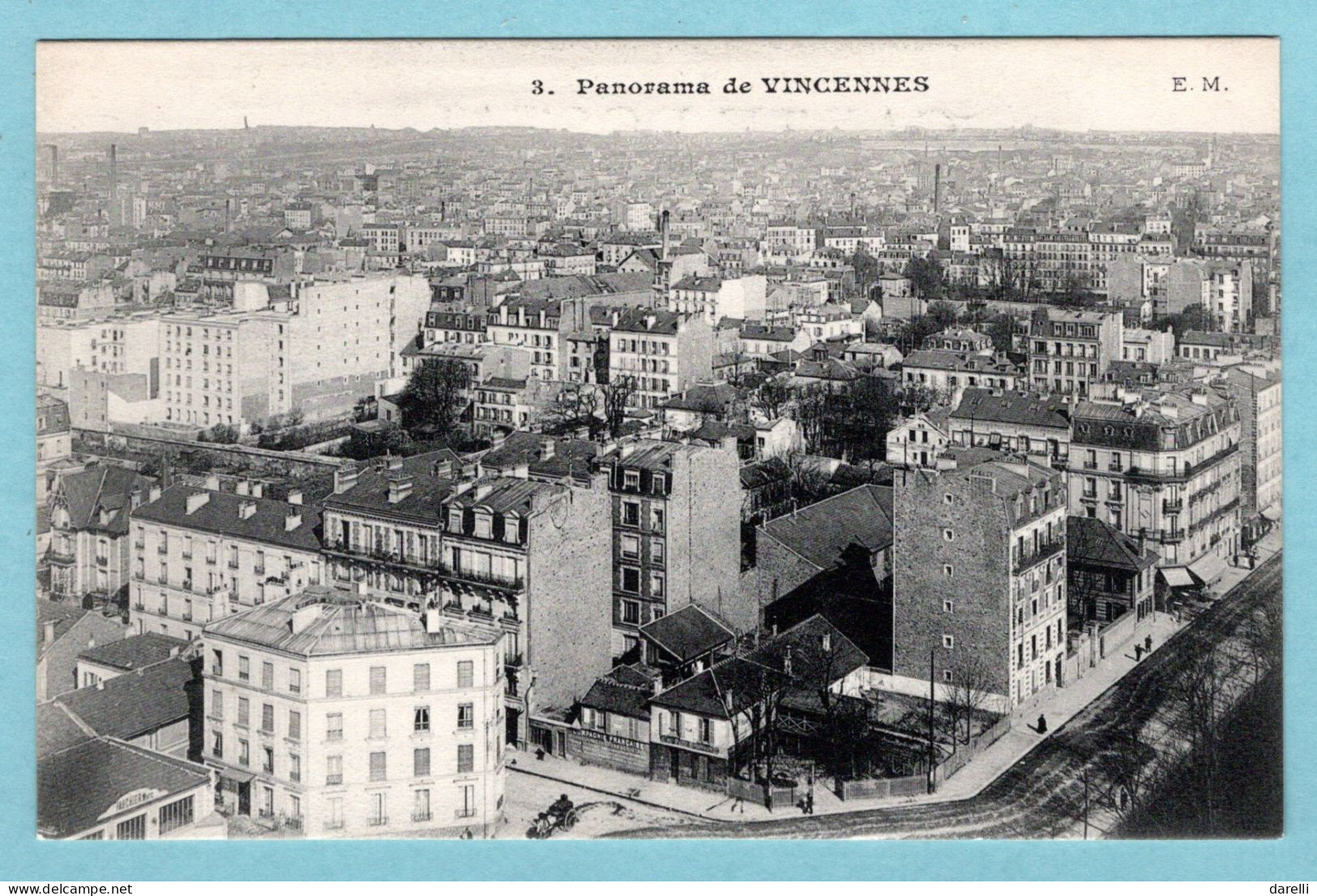 CP 94 - Panorama De Vincennes - Vincennes