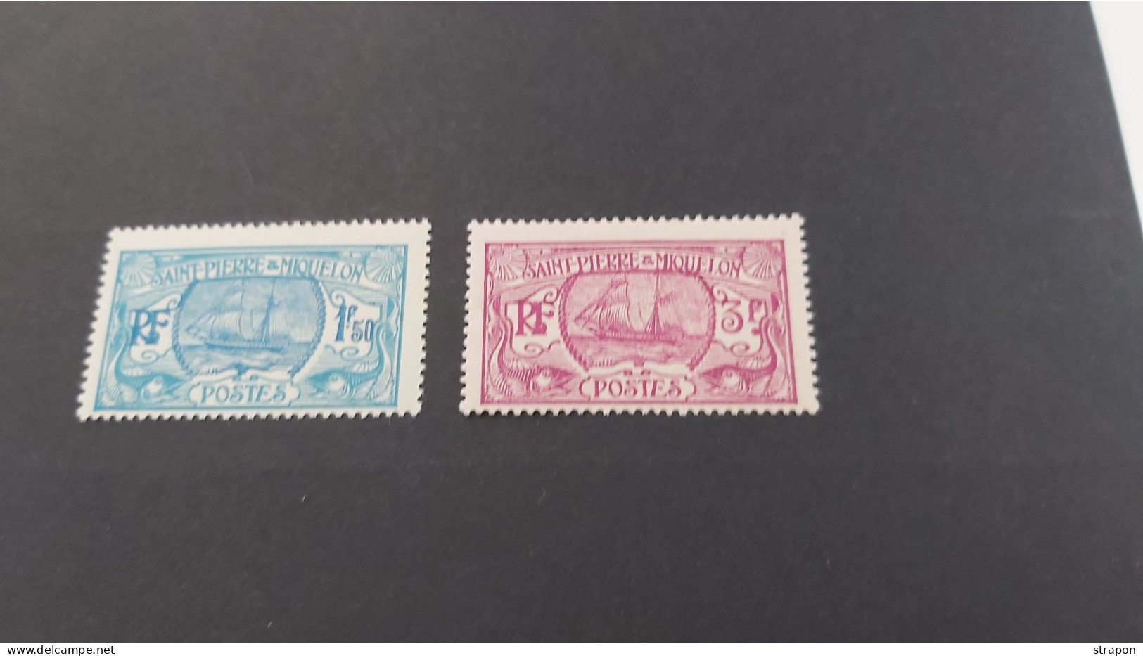 ST PIERRE Et MIQUELON POSTES 130/131 ** CÔTE 75e GRAND LUXE ++++++++ - Unused Stamps
