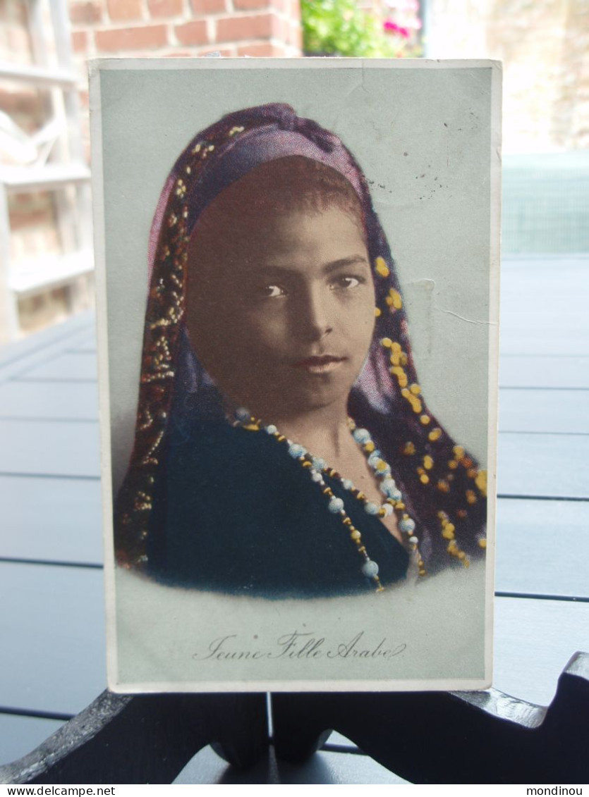 Cpa Jeune Fille Arabe, Cpa écrite  D'Alexandrie 1919 - Alexandria
