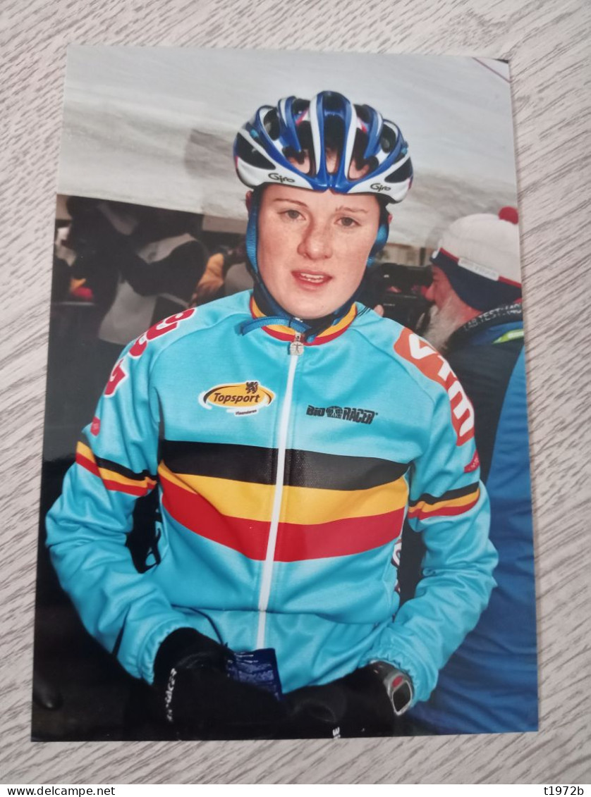 Photo Originale Cyclisme Cycling Ciclismo Ciclista Wielrennen Radfahren SEKS LOES (WK Cyclocross Hooglede-Gits 2007 - Cyclisme