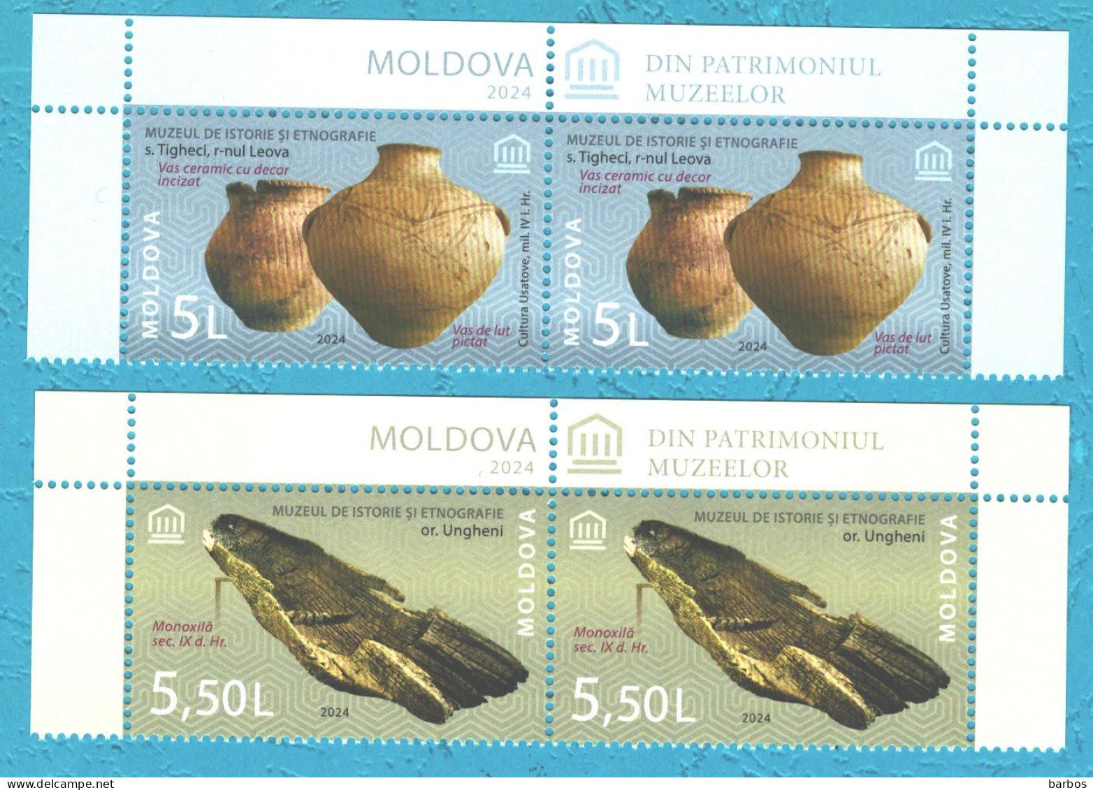 Moldova , 2024 , From The Museums’ Patrimony, 2 Set, MNH - Moldavië