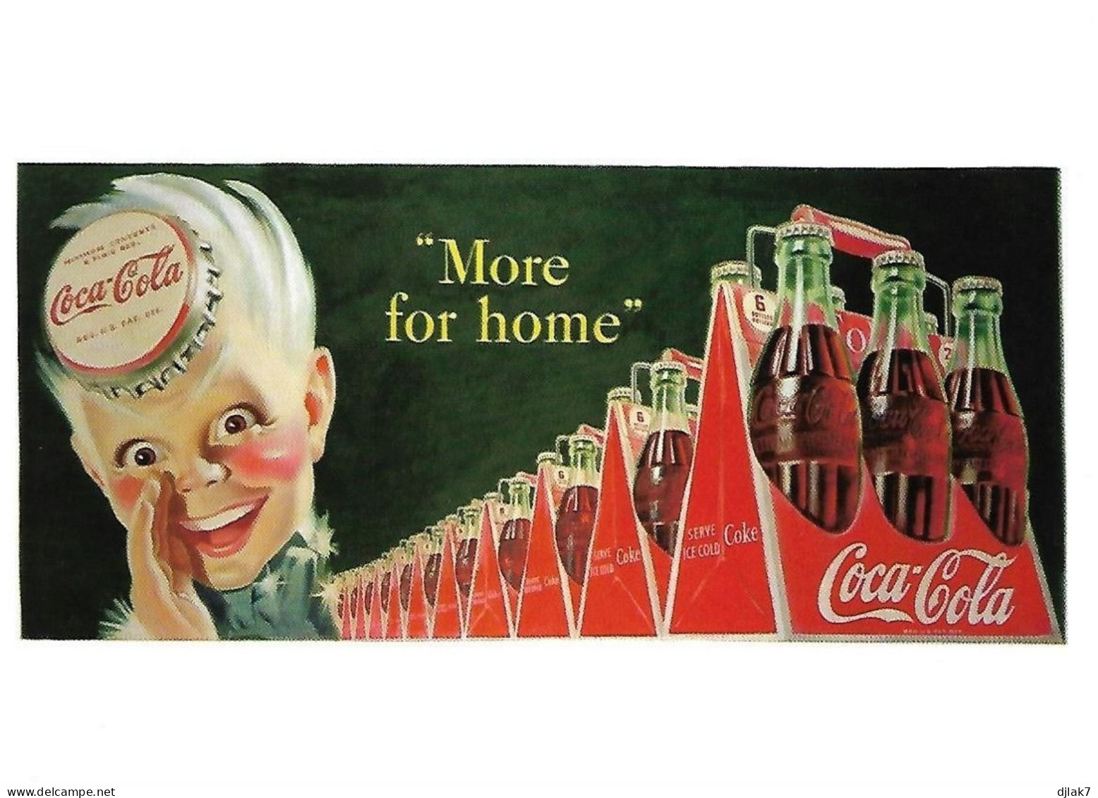 Publicité Coca Cola - Werbepostkarten