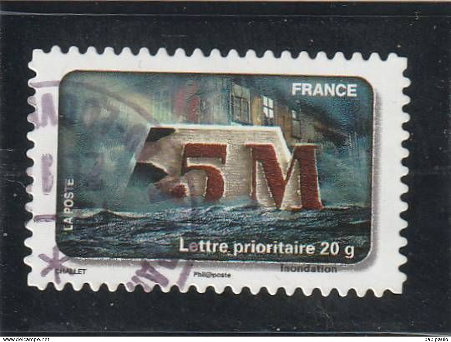 FRANCE 2010  Y&T 405   Lettre Prioritaire  20g - Oblitérés