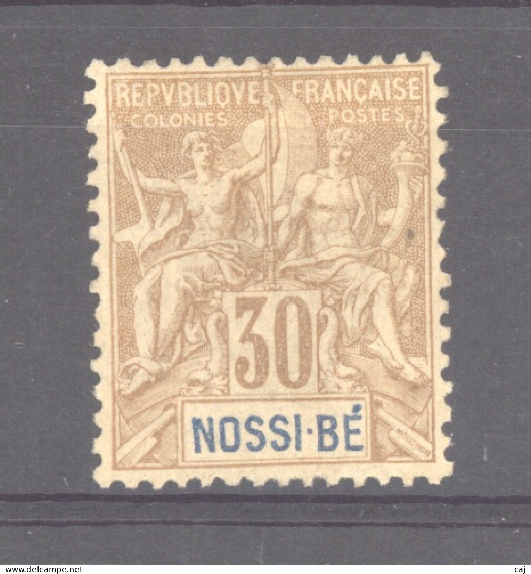 Nossi-Bé  :  Yv   35  (*) - Unused Stamps