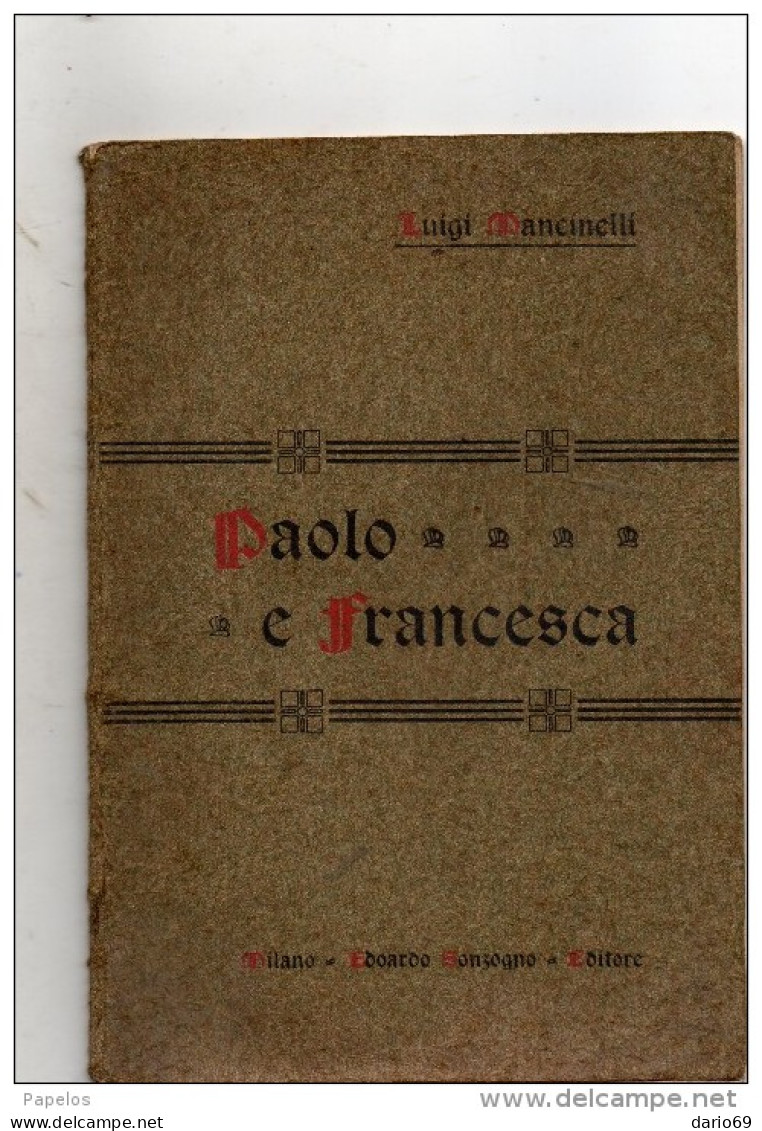 PAOLO E FRANCESCA - Operaboeken