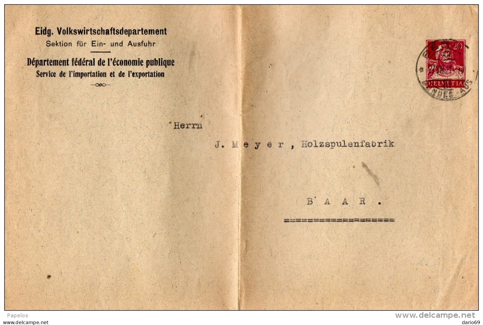 1921   LETTERA - Lettres & Documents