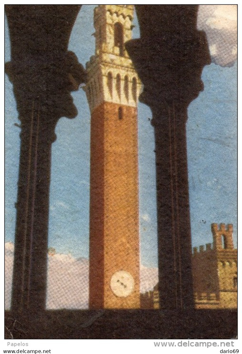 1947   CARTOLINA SIENA - Siena