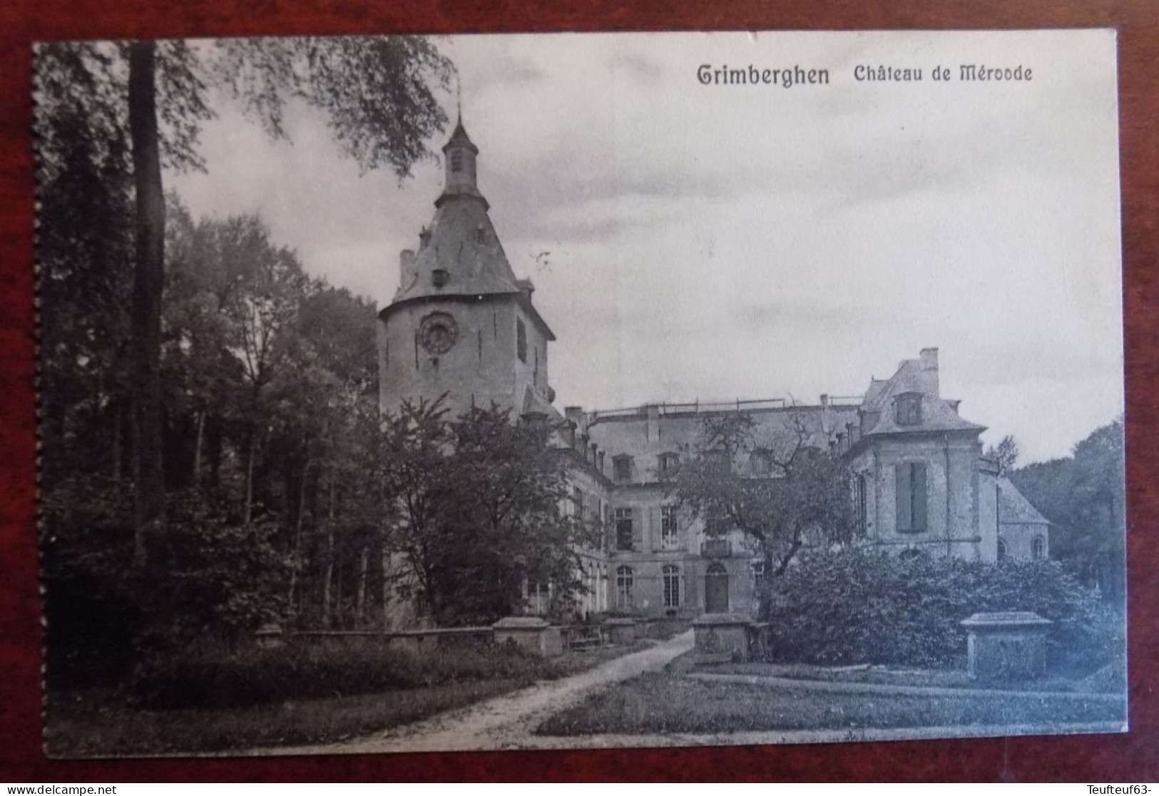 Cpa Grimbergen ; Château De Mérode - Grimbergen