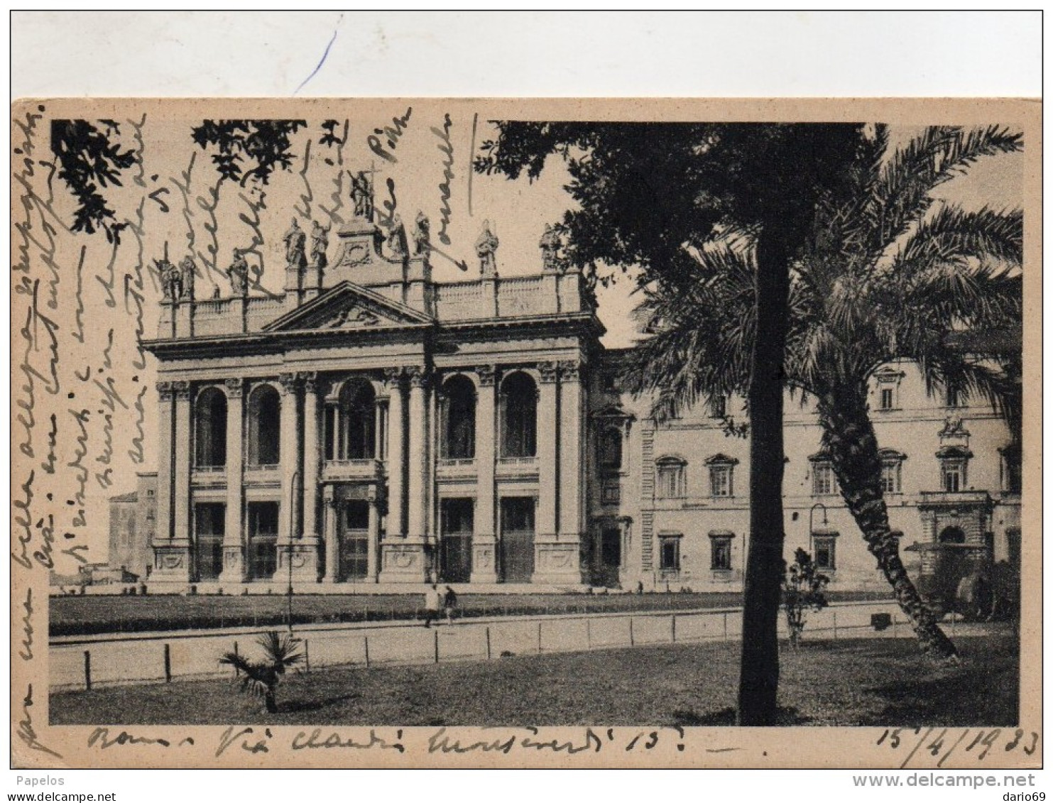 1933 CARTOLINA - ROMA - Other Monuments & Buildings