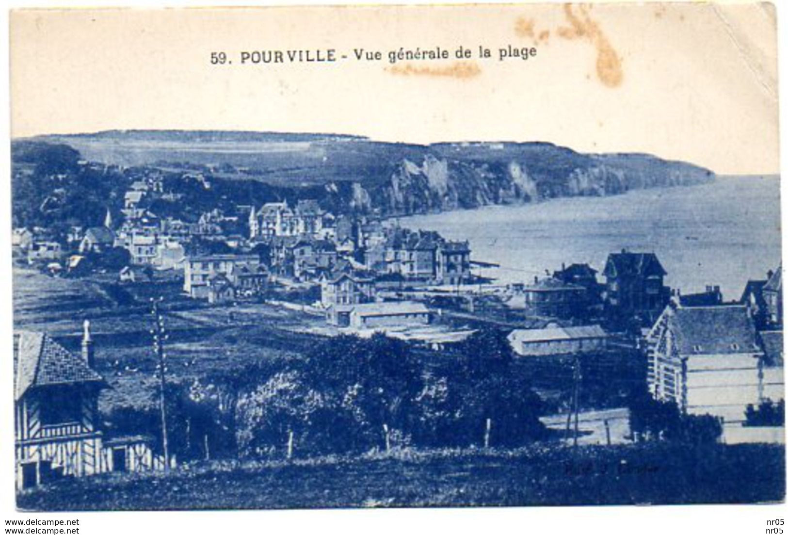 76  - POURVILLE - Vue Generale De La Plage   ( Seine Maritime ) - Autres & Non Classés