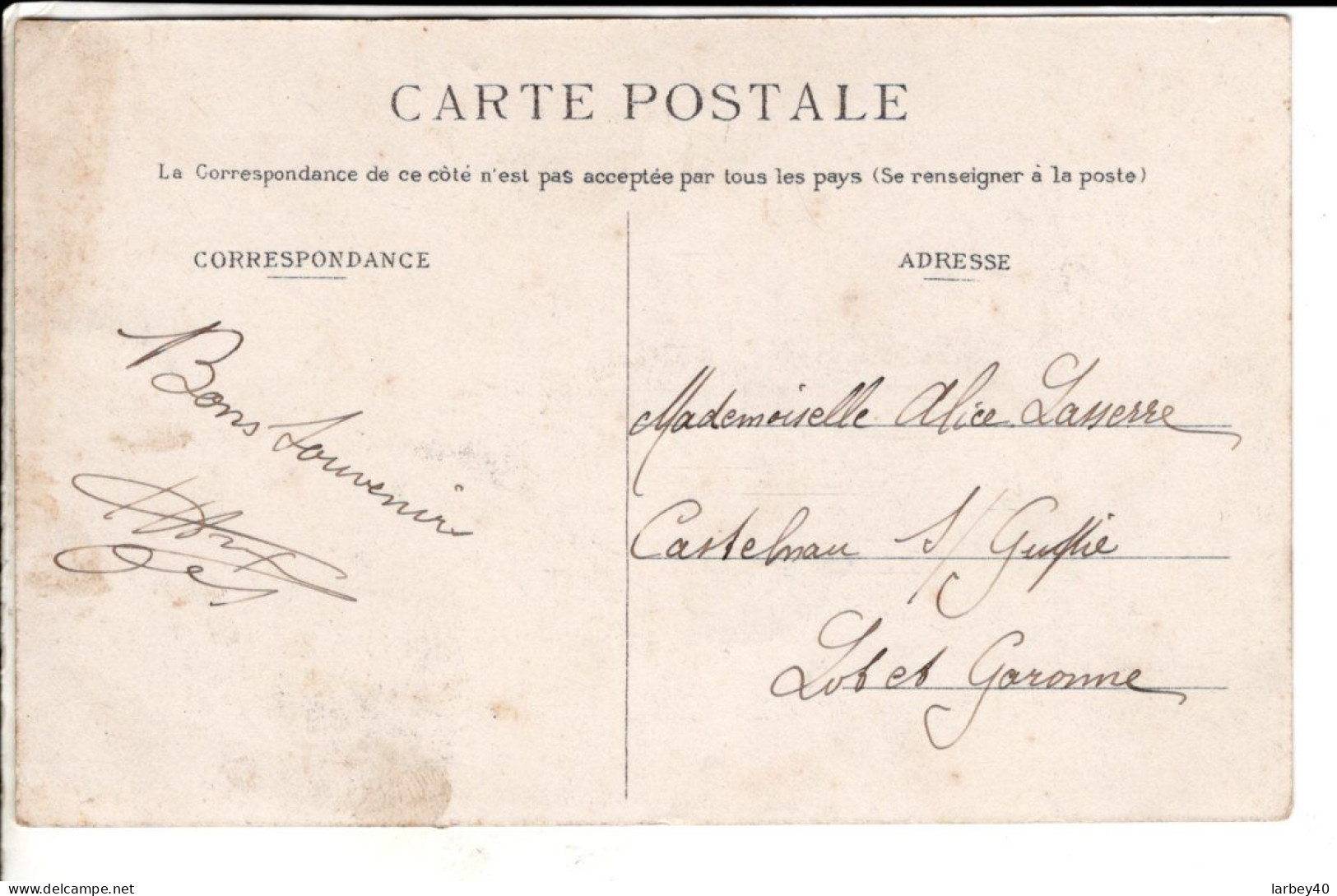 76 GANCOURT SAINT ETIENNE / La Place - L'église - Cartes Postales Ancienne - Autres & Non Classés