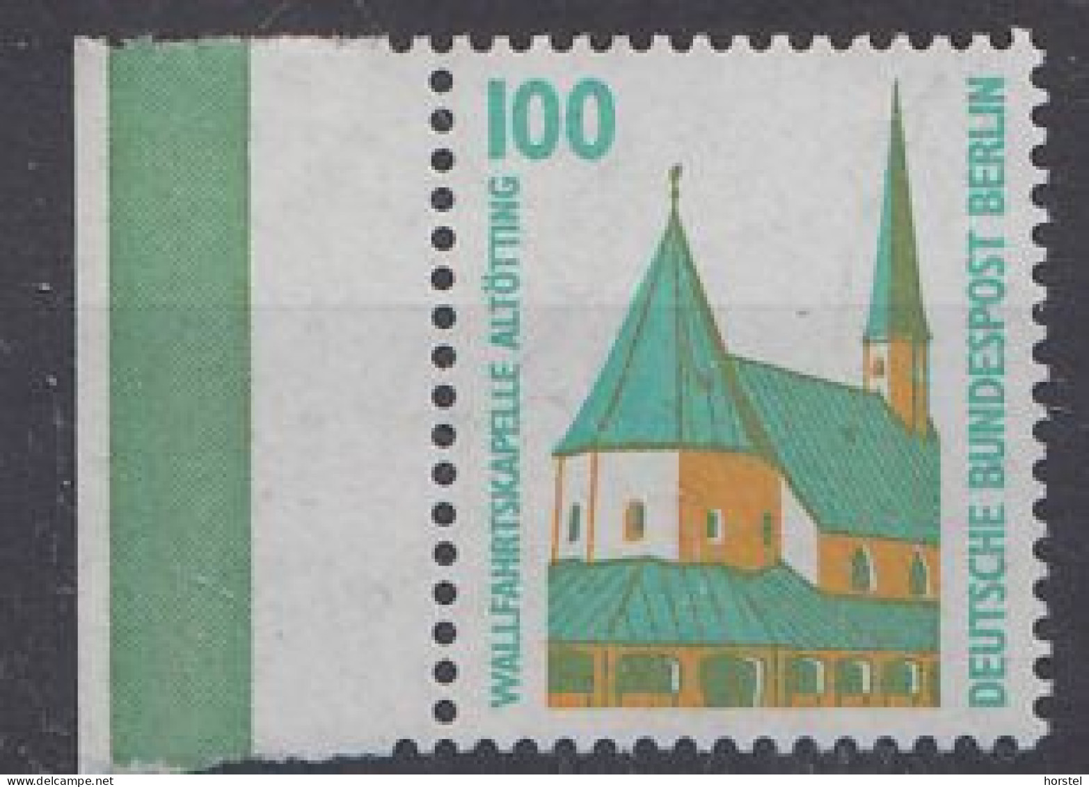 Berlin Mi.Nr.834A - Wallfahrtskapelle Altöttingen Mit Bogenrand Links - Unused Stamps