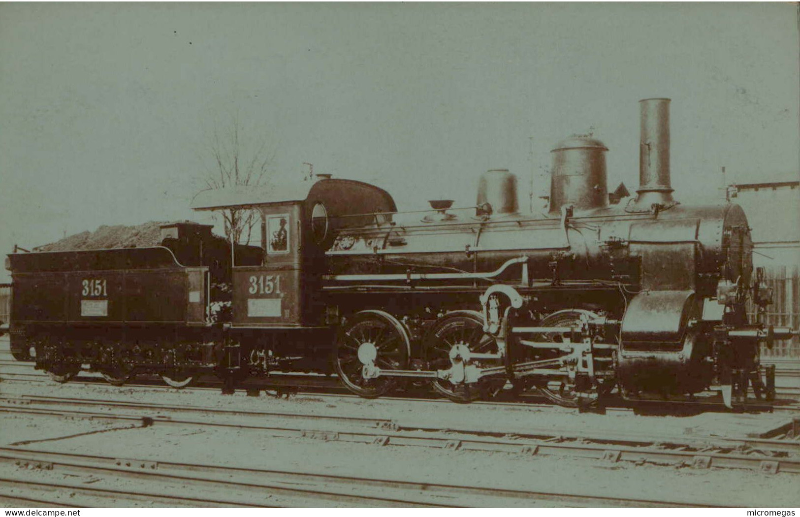 Hongrie - Locomotive 3151 - Trains