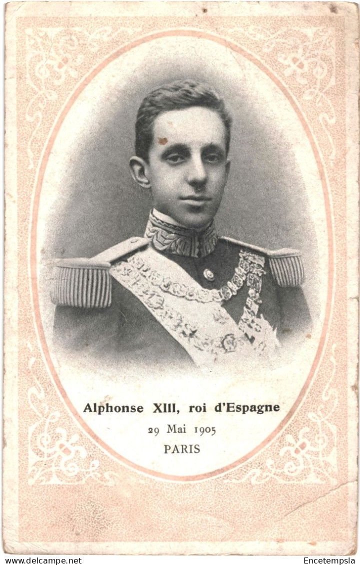 CPA Carte Postale Espagne  Alphonse XIII Roi D'Espagne 1905   VM80907 - Koninklijke Families