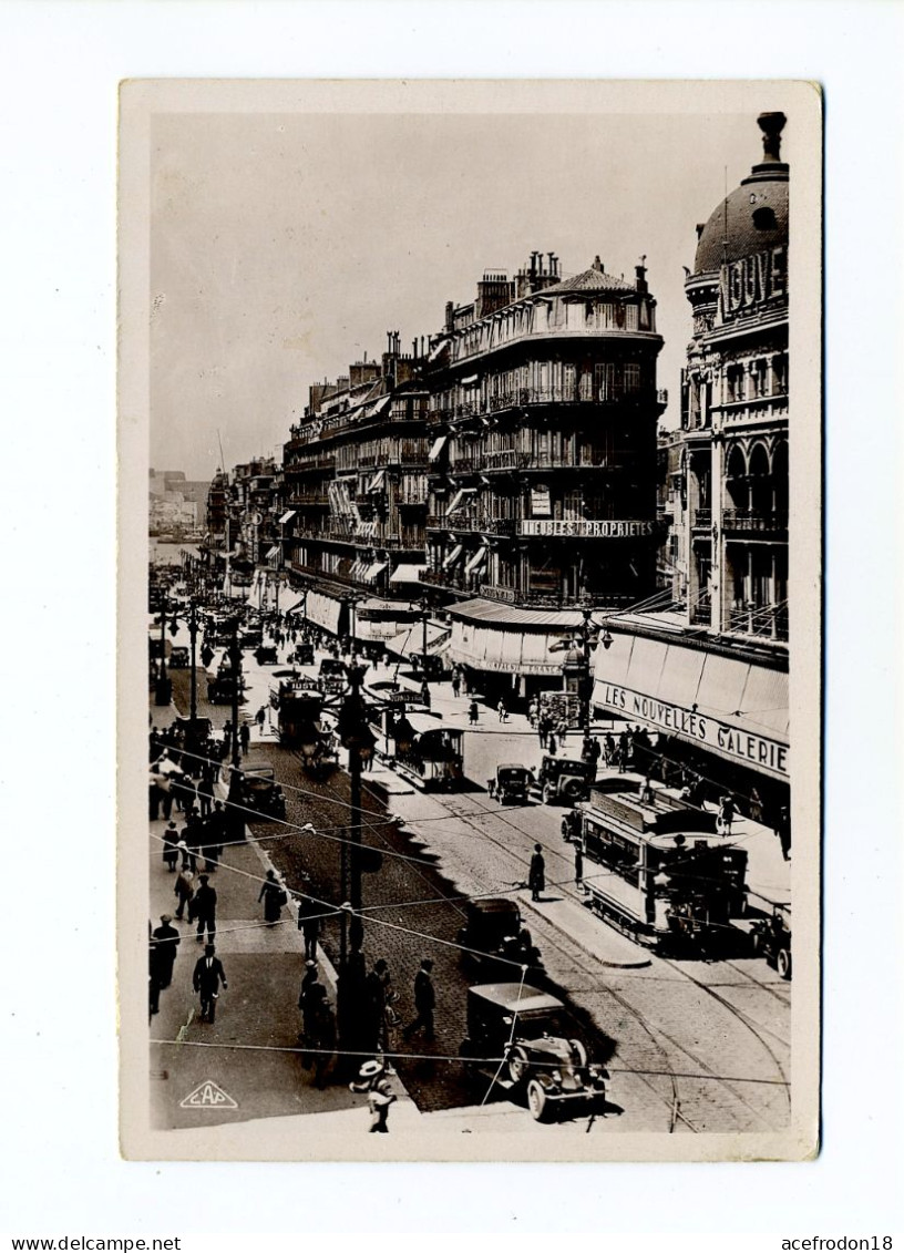 MARSEILLE - La Canebière - The Canebière, City Centre