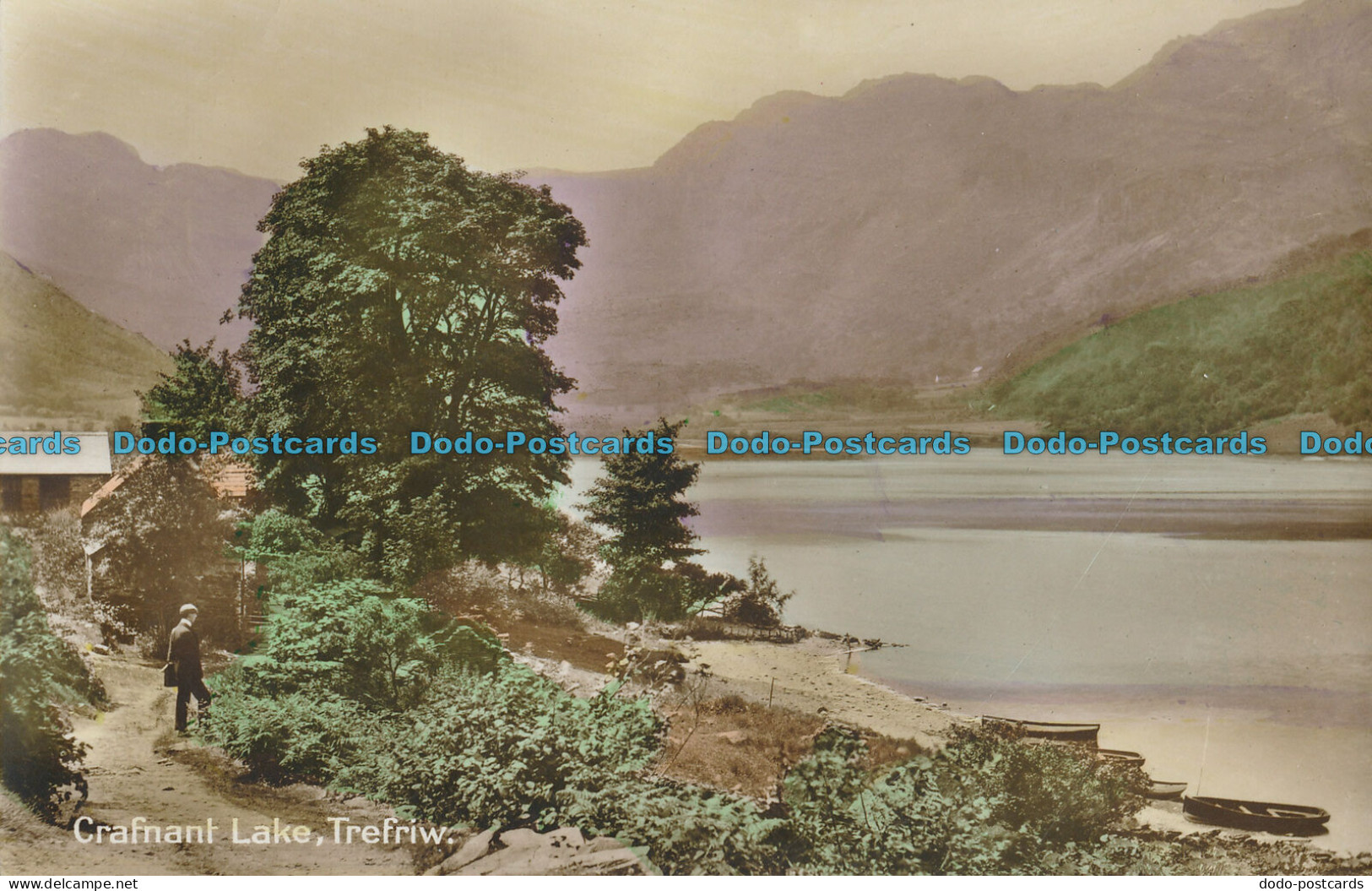 R002230 Crafnant Lake. Trefriw. 1934 - Welt