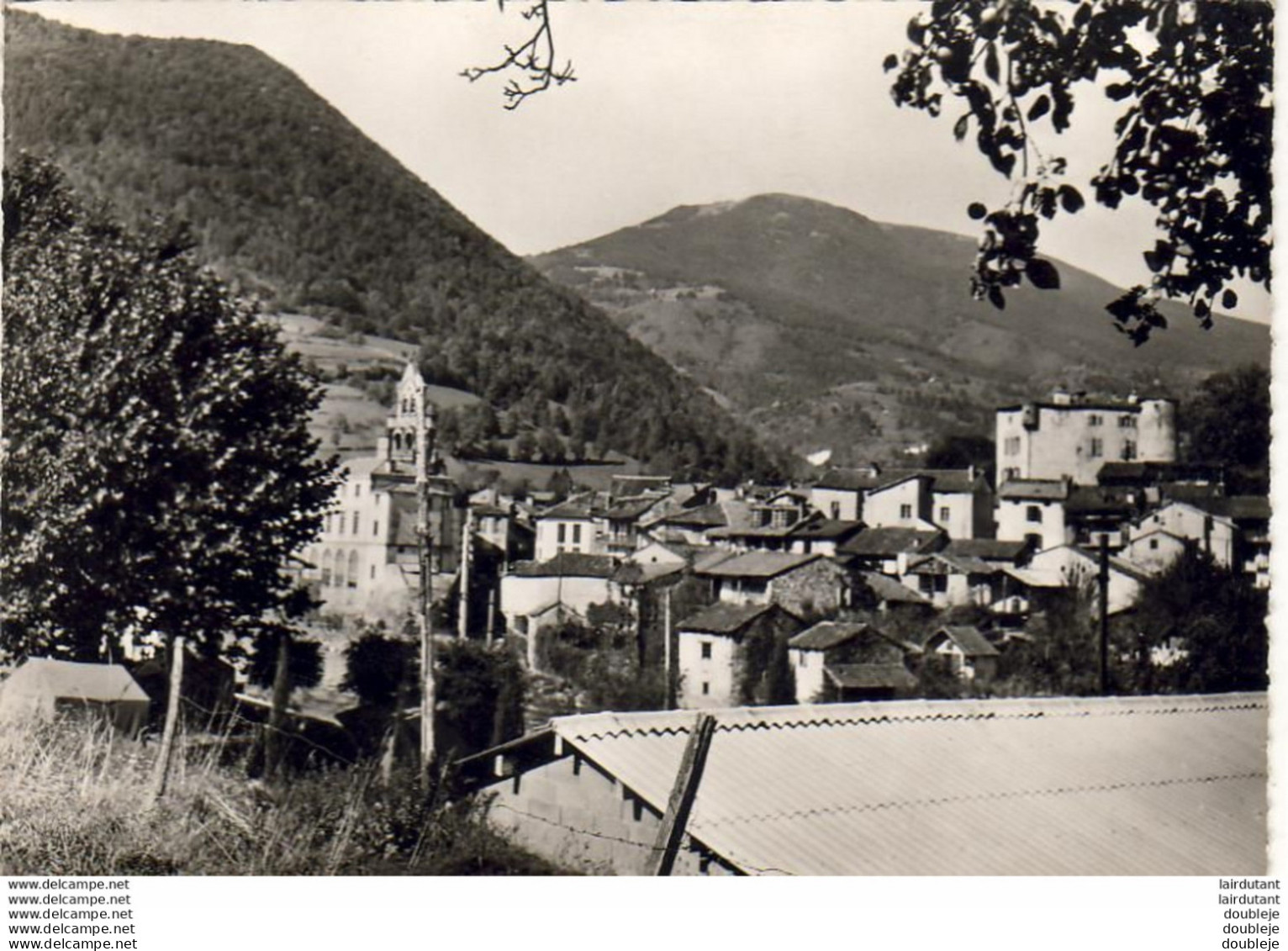 D09  SEIX  Vue Générale L'Église Le Château - Autres & Non Classés