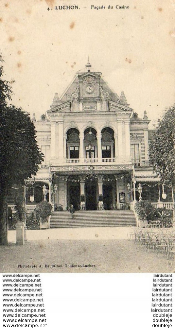 D31  LUCHON  Façade Du Casino  ..... ( Ref FF865 ) - Luchon